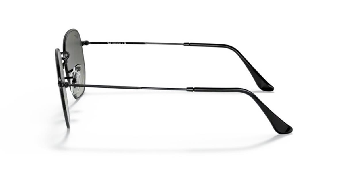 Ray-Ban 3548 002/71 Unisex Siyah Metal Güneş Gözlüğü