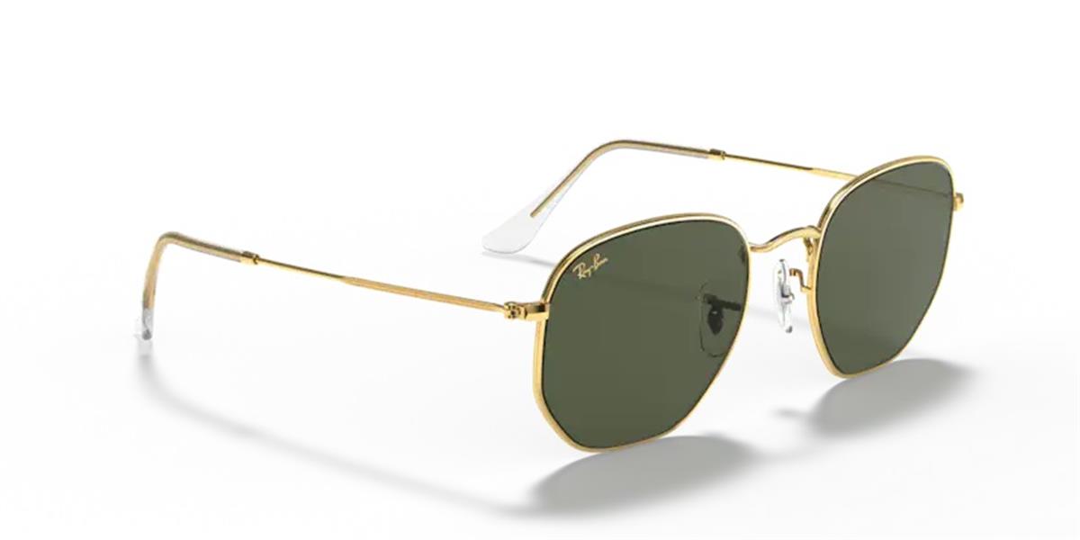 Ray-Ban 3548 9196/31 Unisex Gold Metal Güneş Gözlüğü