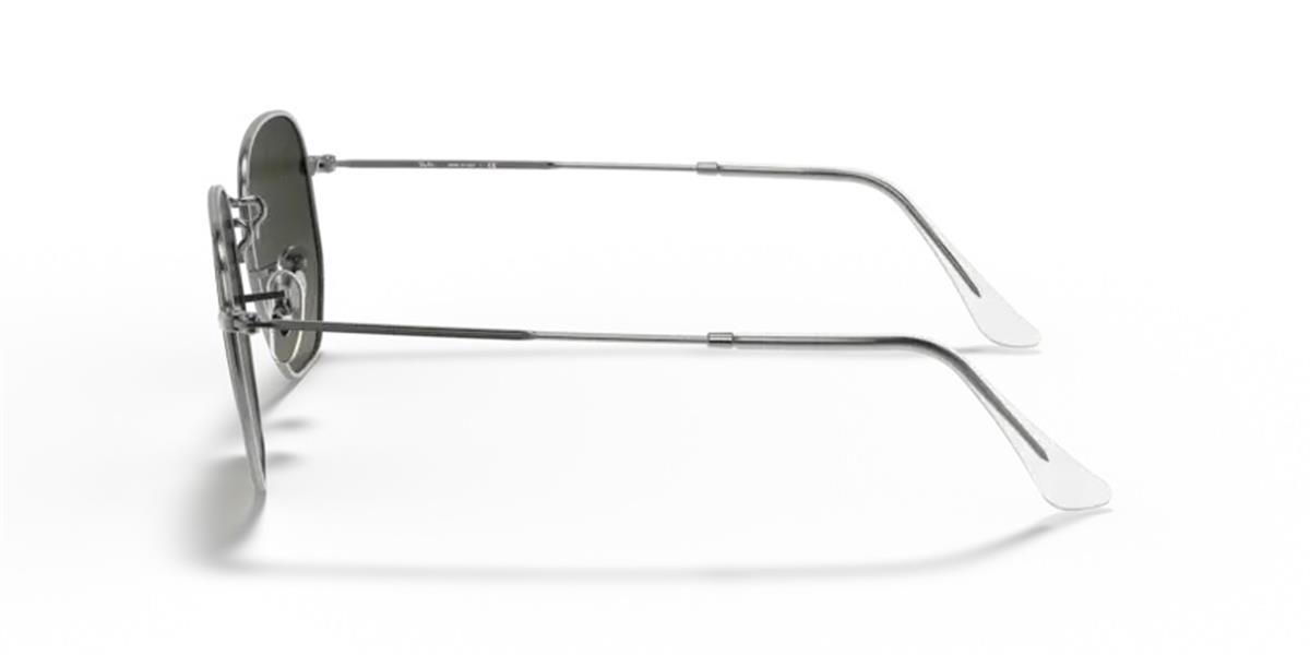 Ray-Ban 3548-N 004/71 Unisex Gri Metal Güneş Gözlüğü