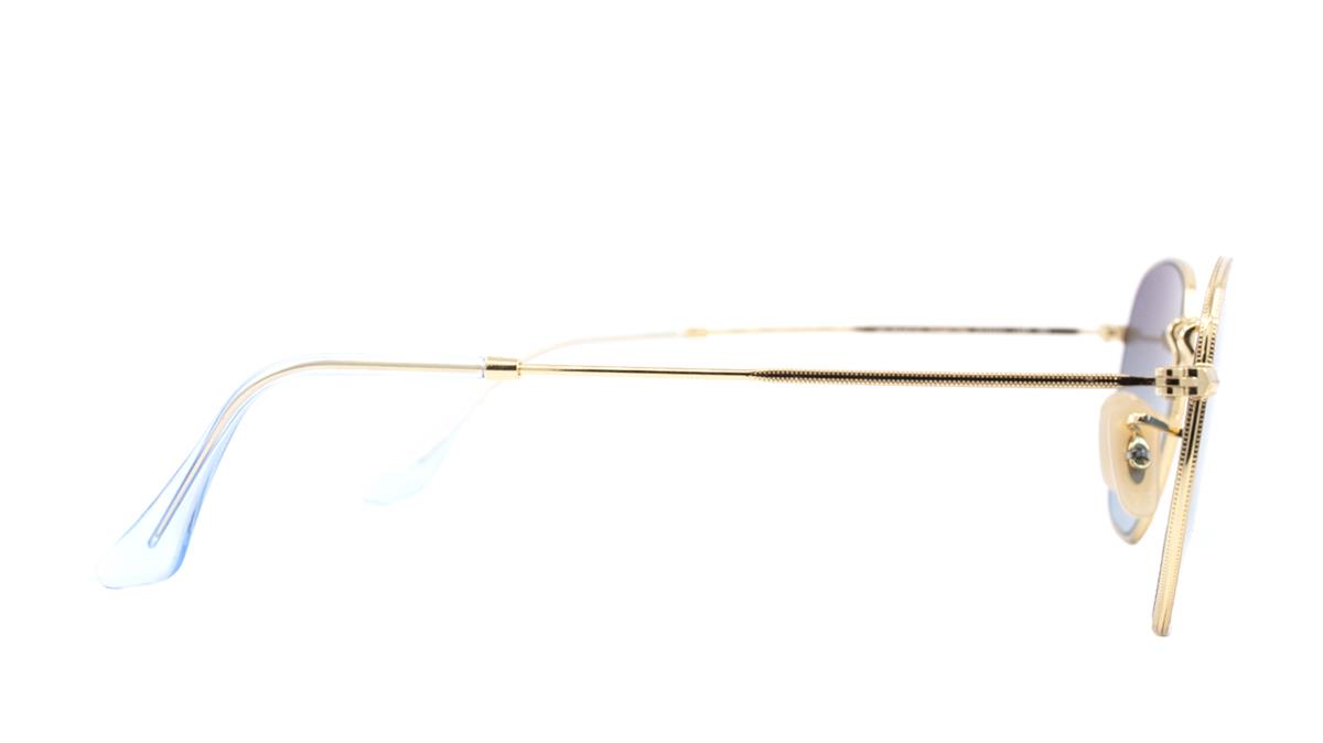 Ray-Ban 3548-N 9123/3M Unisex Gold Metal Güneş Gözlüğü