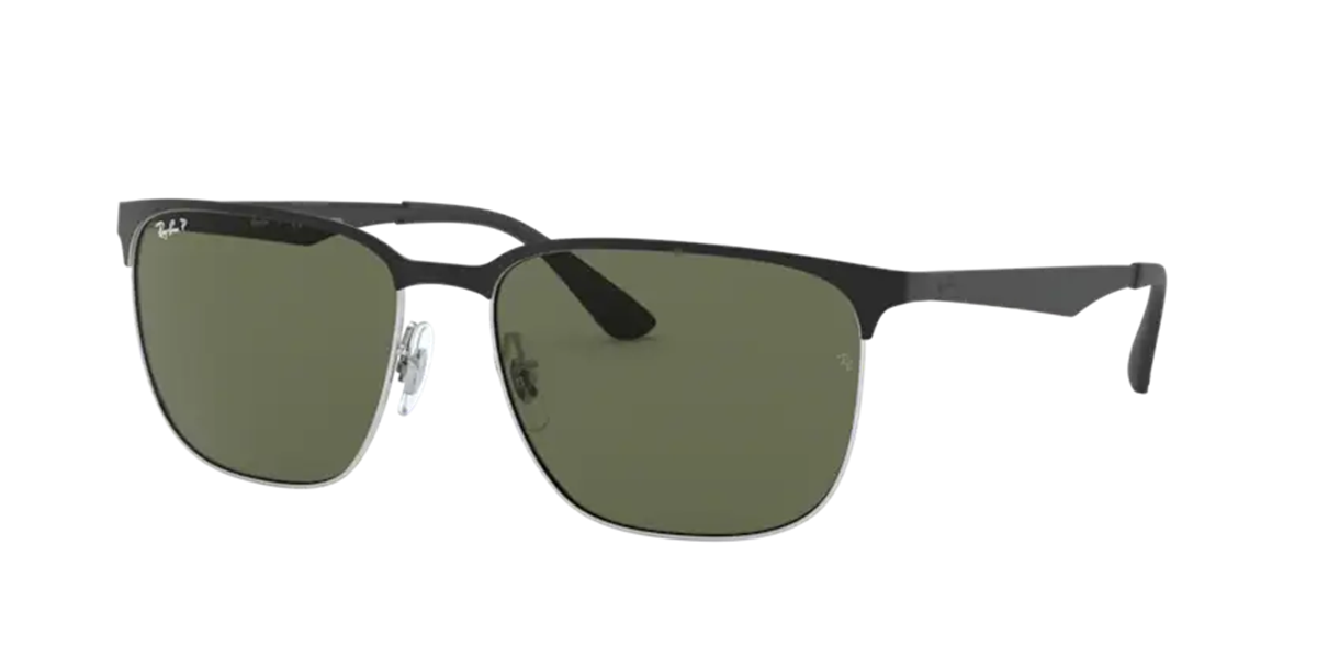 Ray-Ban 3569 9004/9a Unisex Siyah Metal Güneş Gözlüğü