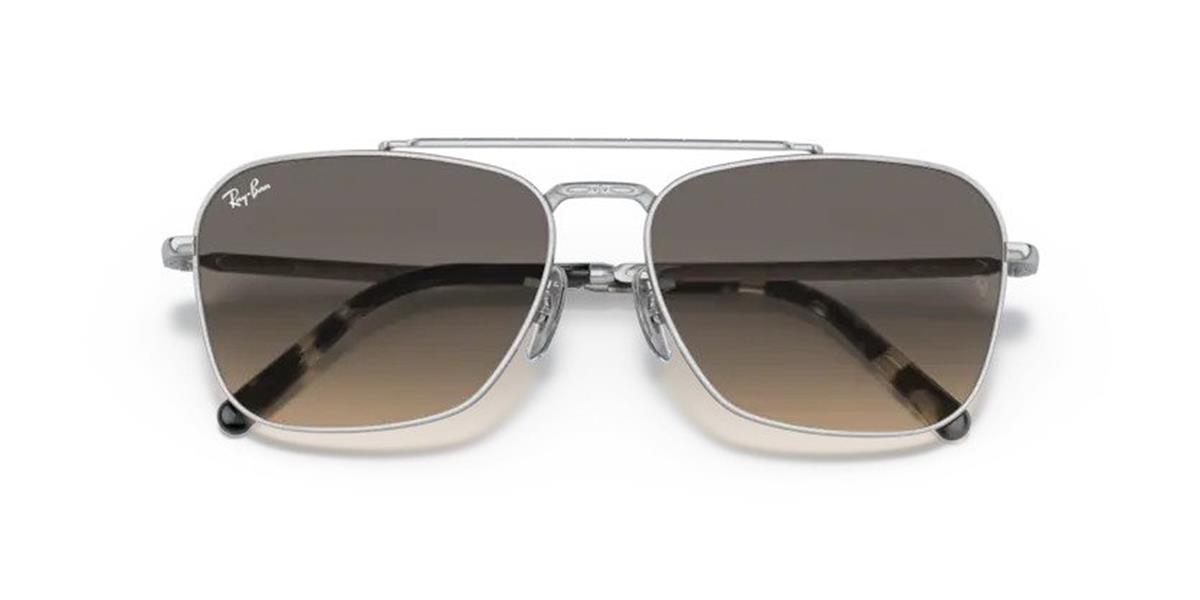 Ray-Ban 3636 New Caravan 003/32 Unisex Gri Metal Güneş Gözlüğü