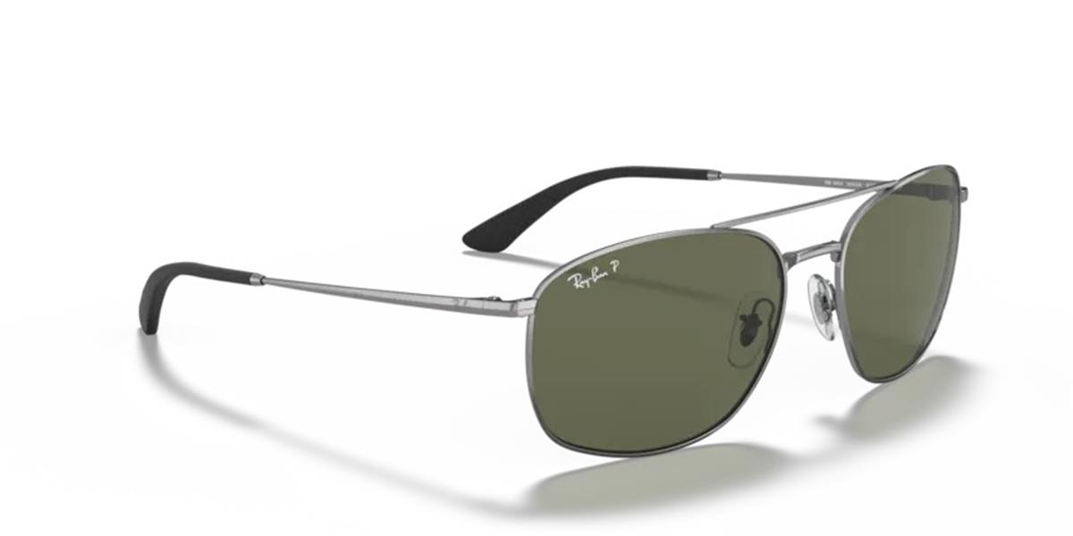 Ray-Ban 3654 004/87 Erkek Gri Metal Güneş Gözlüğü