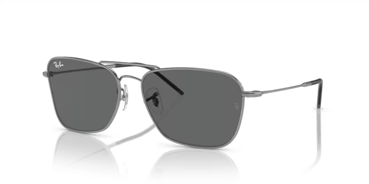 Ray-Ban RB0102S 004/GR Caravan Reverse Unisex Metal Güneş Gözlüğü