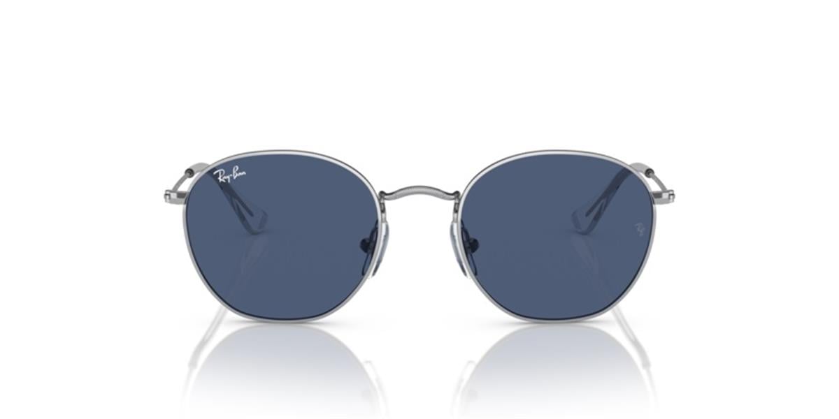 Ray-Ban Junior 9572S 212/80 Unisex Çocuk Gri Metal Güneş Gözlüğü