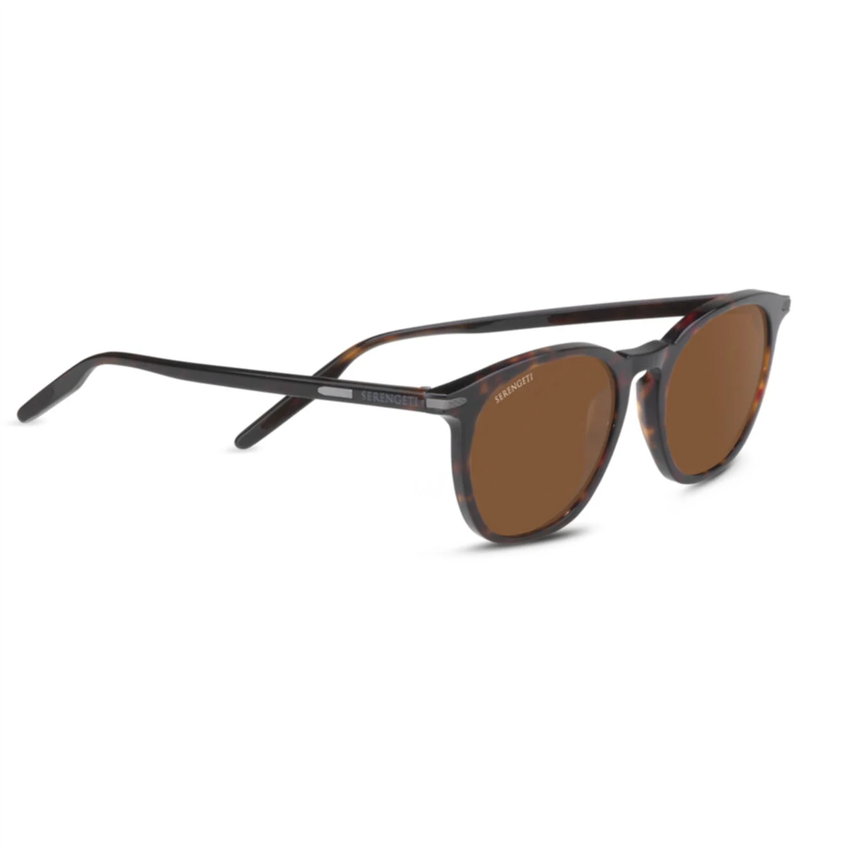Serengetı Arlıe 8937 Unisex Kahve Metal Güneş Gözlüğü