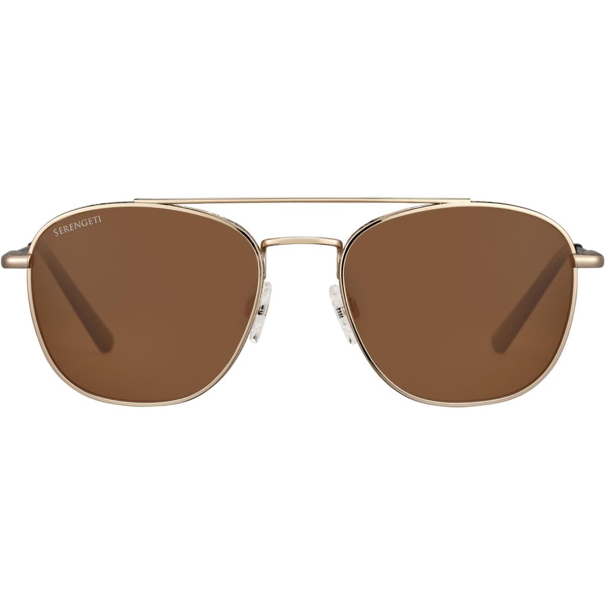 Serengetı Carroll SS542003 Unisex Mat Gold Metal Güneş Gözlüğü