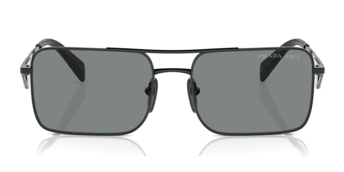 Prada SPR A52 1AB-5Z1 Siyah Metal Unisex Güneş Gözlüğü