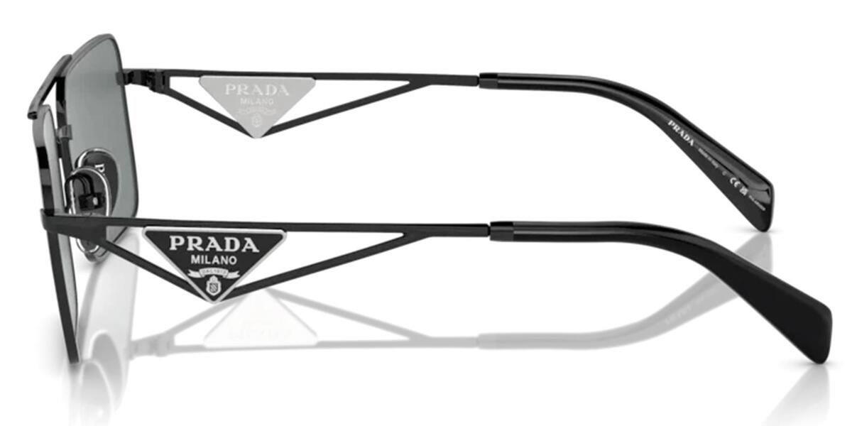 Prada SPR A52 1AB-5Z1 Siyah Metal Unisex Güneş Gözlüğü
