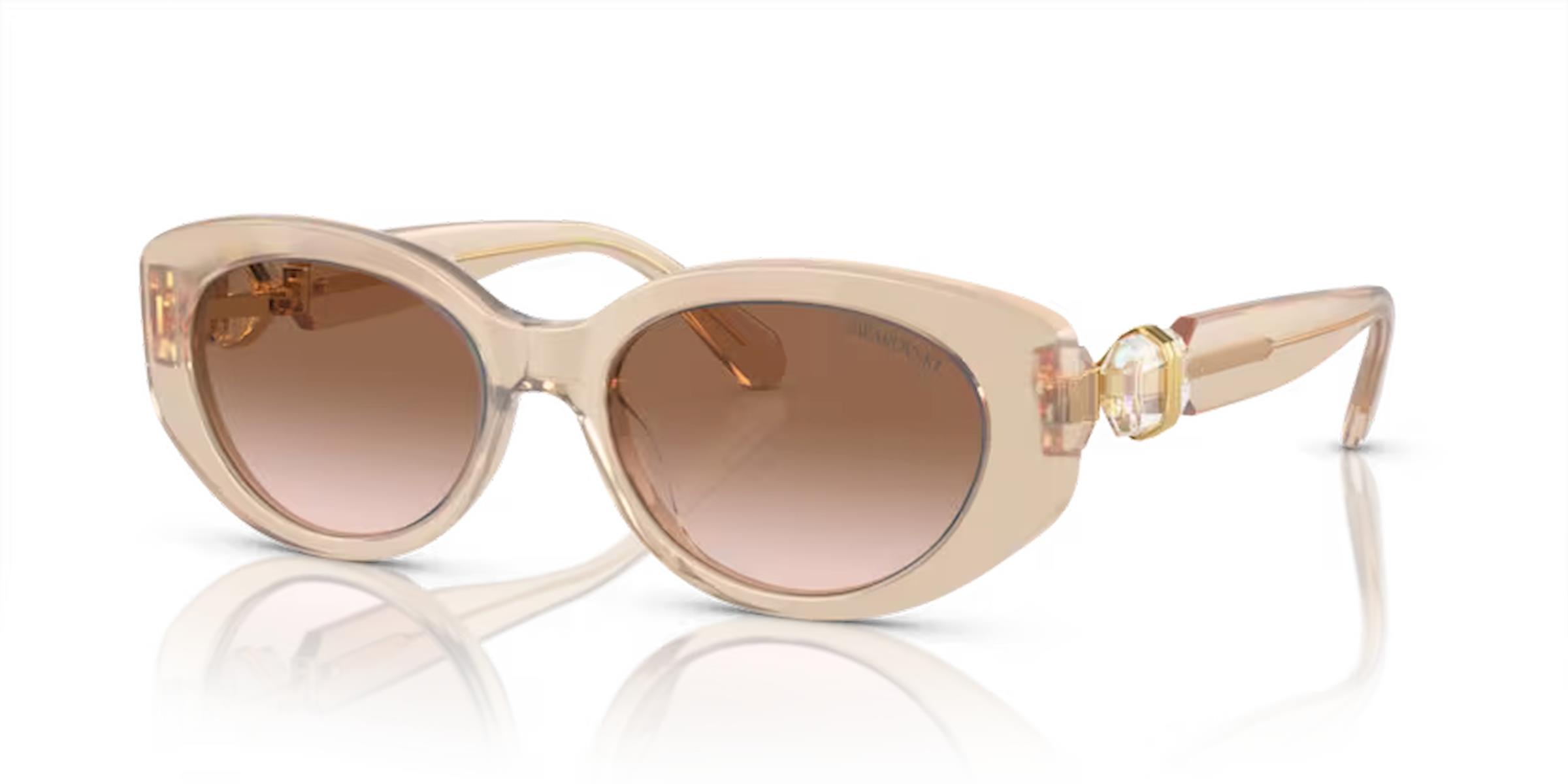 Swarovskı SK6002 103413 Oval Kadın Kemik Güneş Gözlüğü