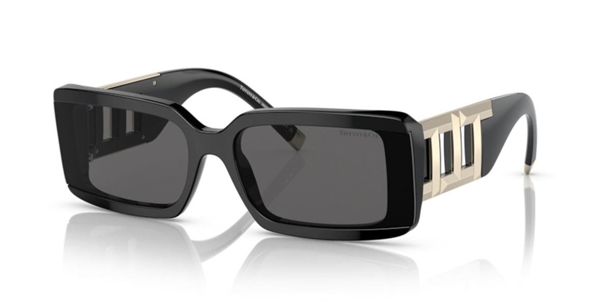 Tıffany & Co. TF4197 8001/S4 Siyah Köşeli Kemik Kadın Güneş Gözlüğü