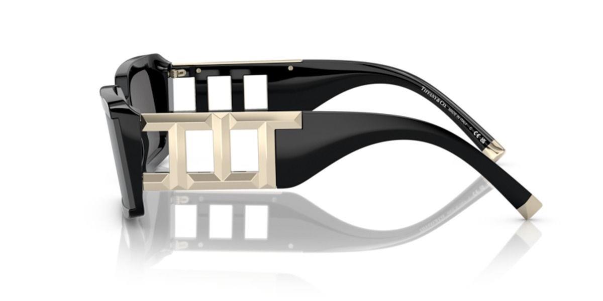 Tıffany & Co. TF4197 8001/S4 Siyah Köşeli Kemik Kadın Güneş Gözlüğü