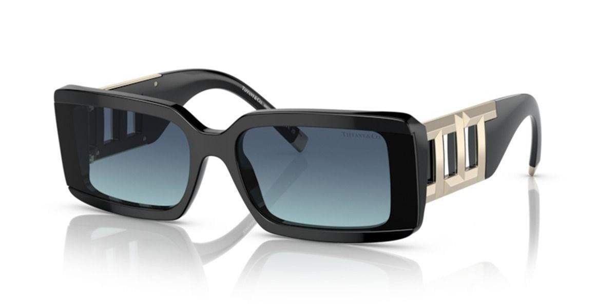 Tıffany & Co. TF4197 8001/9S Siyah Köşeli Kemik Kadın Güneş Gözlüğü