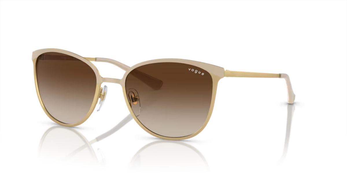 Vogue 4002-s 996-s/13 Kadın Bej Metal Güneş Gözlüğü
