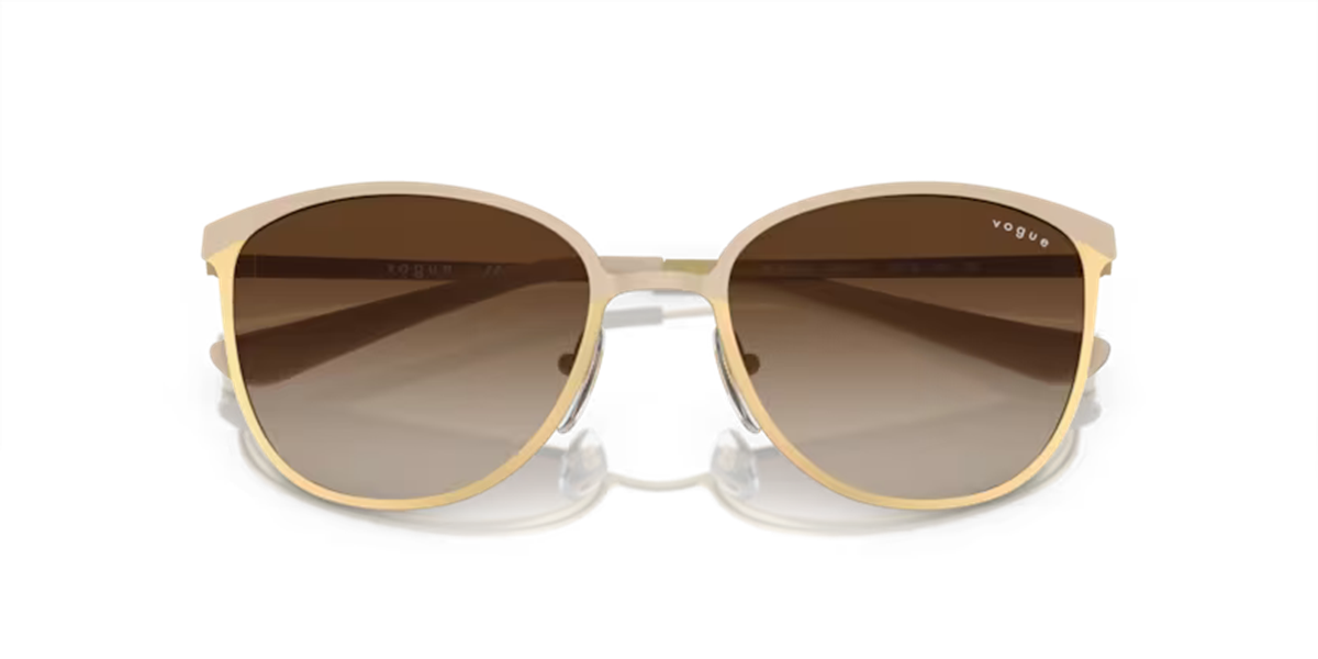 Vogue 4002-s 996-s/13 Kadın Bej Metal Güneş Gözlüğü