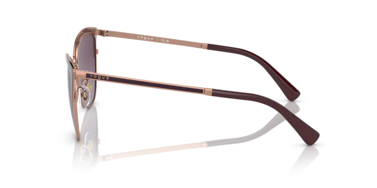 Vogue 4251-s 51708h Kadın Bordo Metal Güneş Gözlüğü
