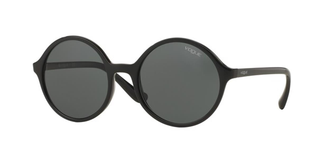 Vogue 5036-S W44/71 Kadın Yuvarlak Siyah Güneş Gözlüğü