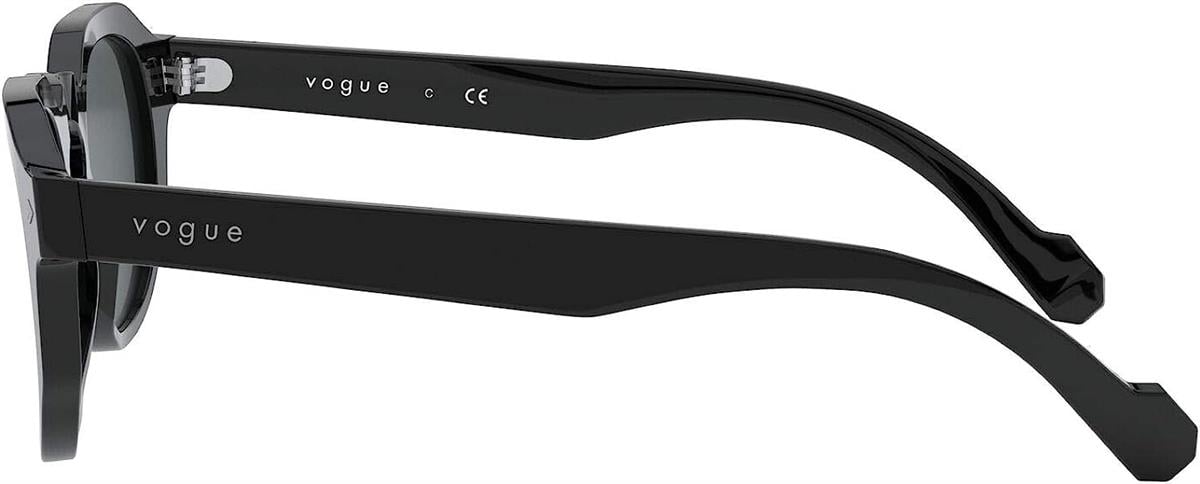 Vogue 5330-S W44/87 Unisex Siyah Kemik Güneş Gözlüğü