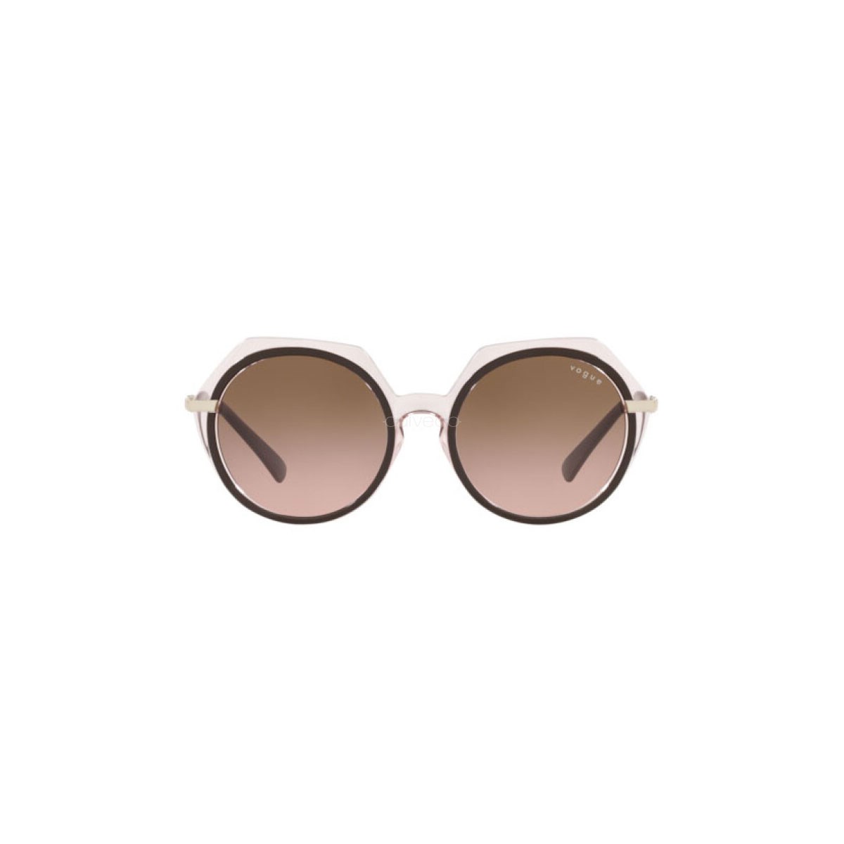 Vogue 5384-SB 293411 Kadın Şeffaf Kahve Kemik Güneş Gözlüğü