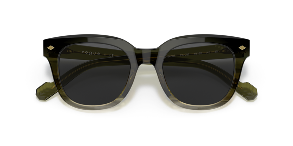 Vogue 5408S 297087 Kadın Yeşil Kemik  Güneş Gözlüğü