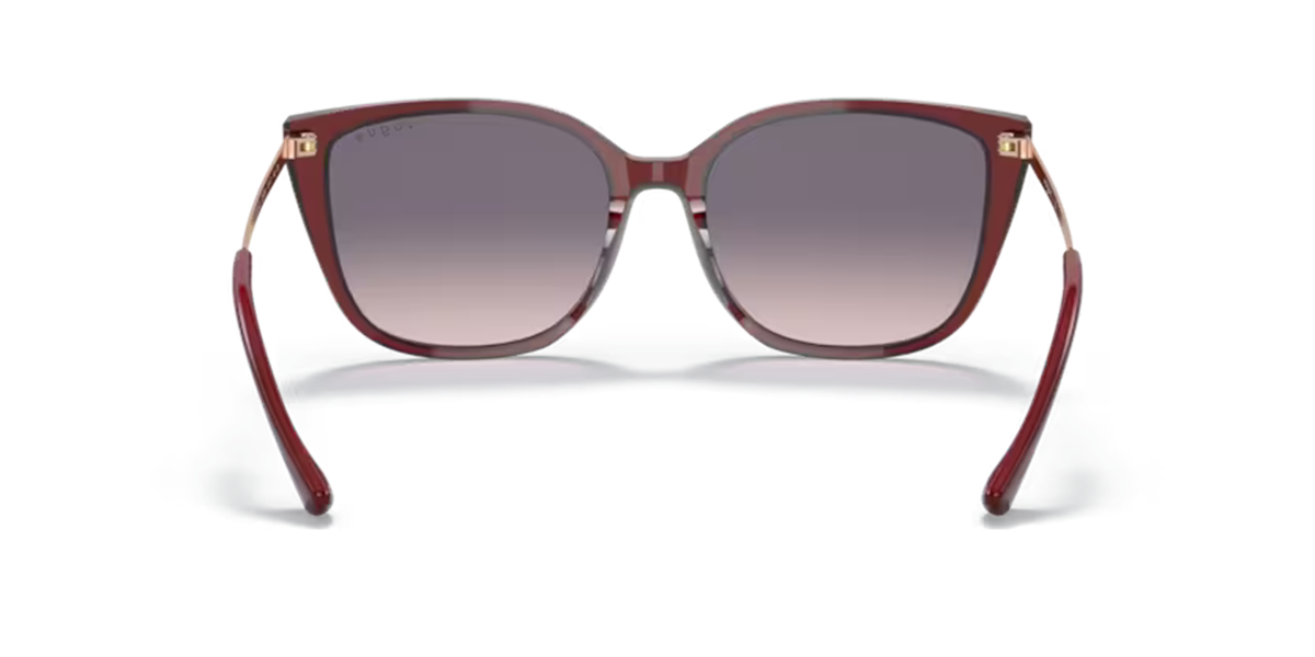 Vogue 5435-SI 225736 Kadın Bordo Kemik Güneş Gözlüğü