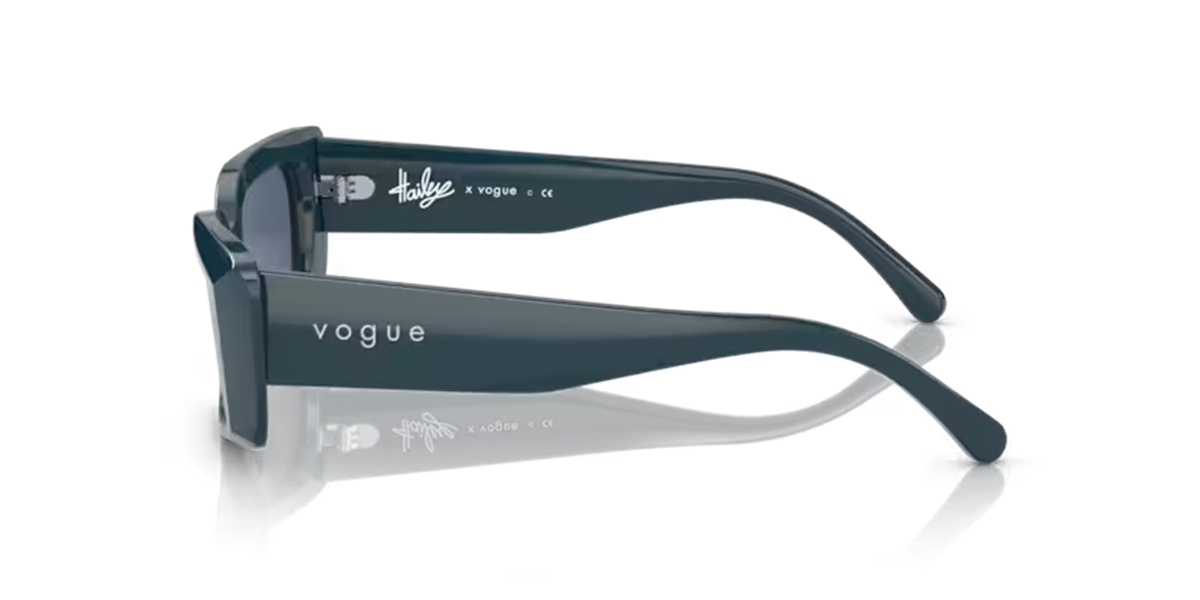 Vogue VO5440-S 300580 Mavi Köşeli Kadın Kemik Güneş Gözlüğü