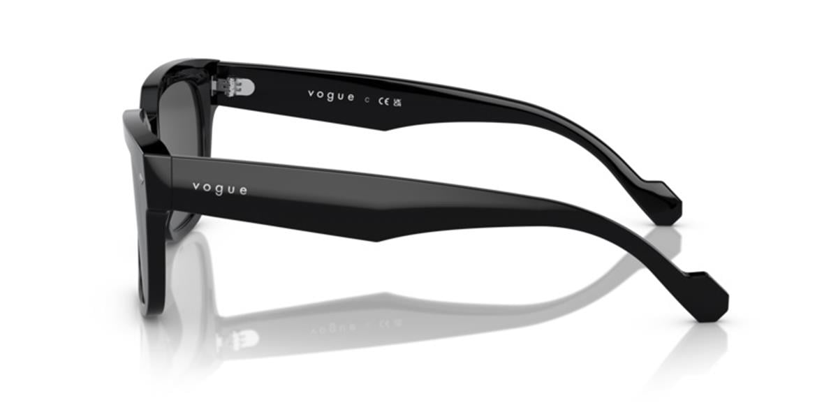 Vogue 5490-S W44/87 Unisex Siyah Kemik Güneş Gözlüğü