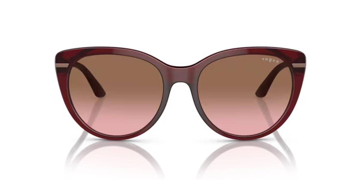 Vogue 5498-SI 225714 Kadın Bordo Kemik Güneş Gözlüğü