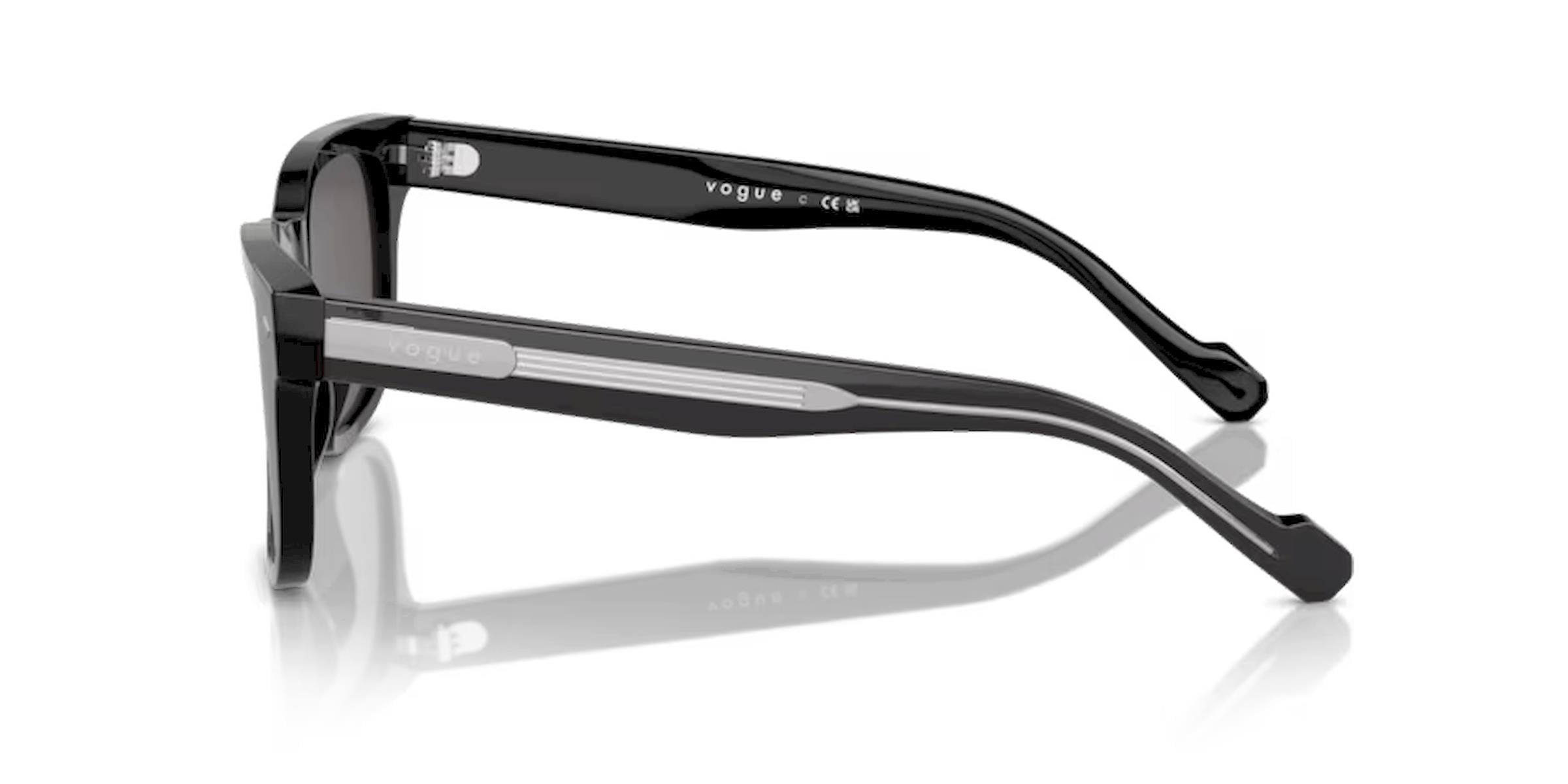 Vogue 5571-s w44/87 Siyah Unisex  Kadın Güneş Gözlüğü