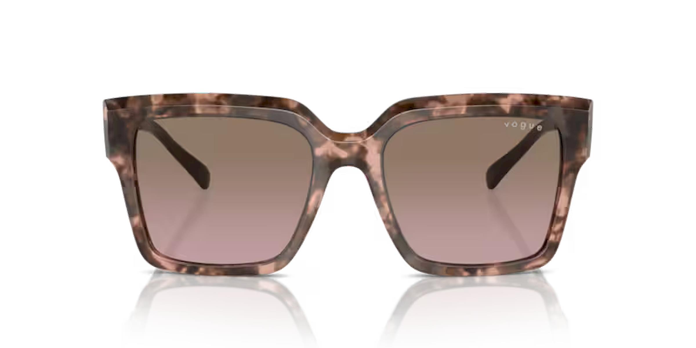 Vogue VO 5553-S 314514 Pembe Havana Kemik Kadın Güneş Gözlüğü