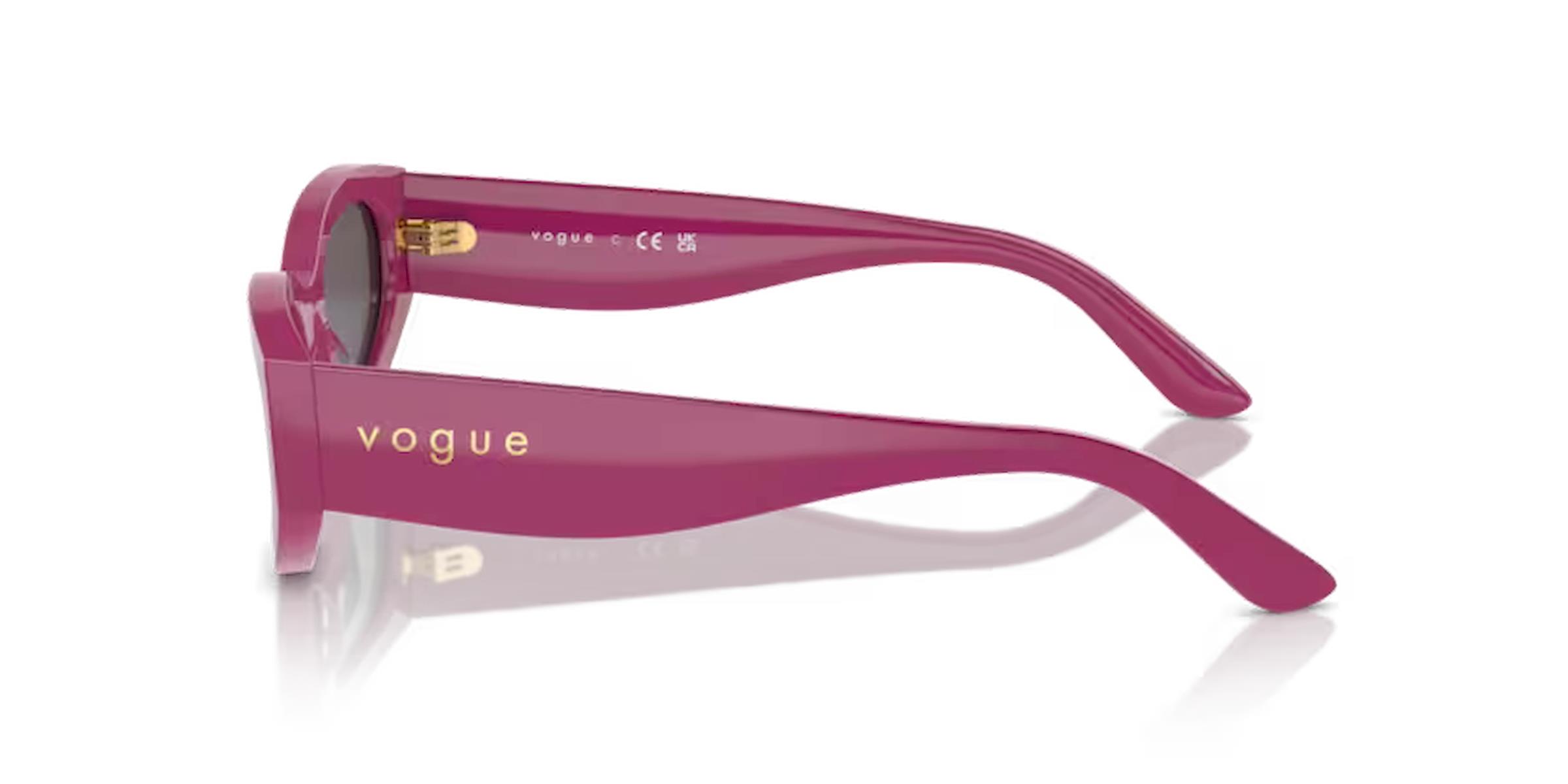 Vogue VO 5585-S 316087 Pembe Cat Eye Kemik Kadın Güneş Gözlüğü