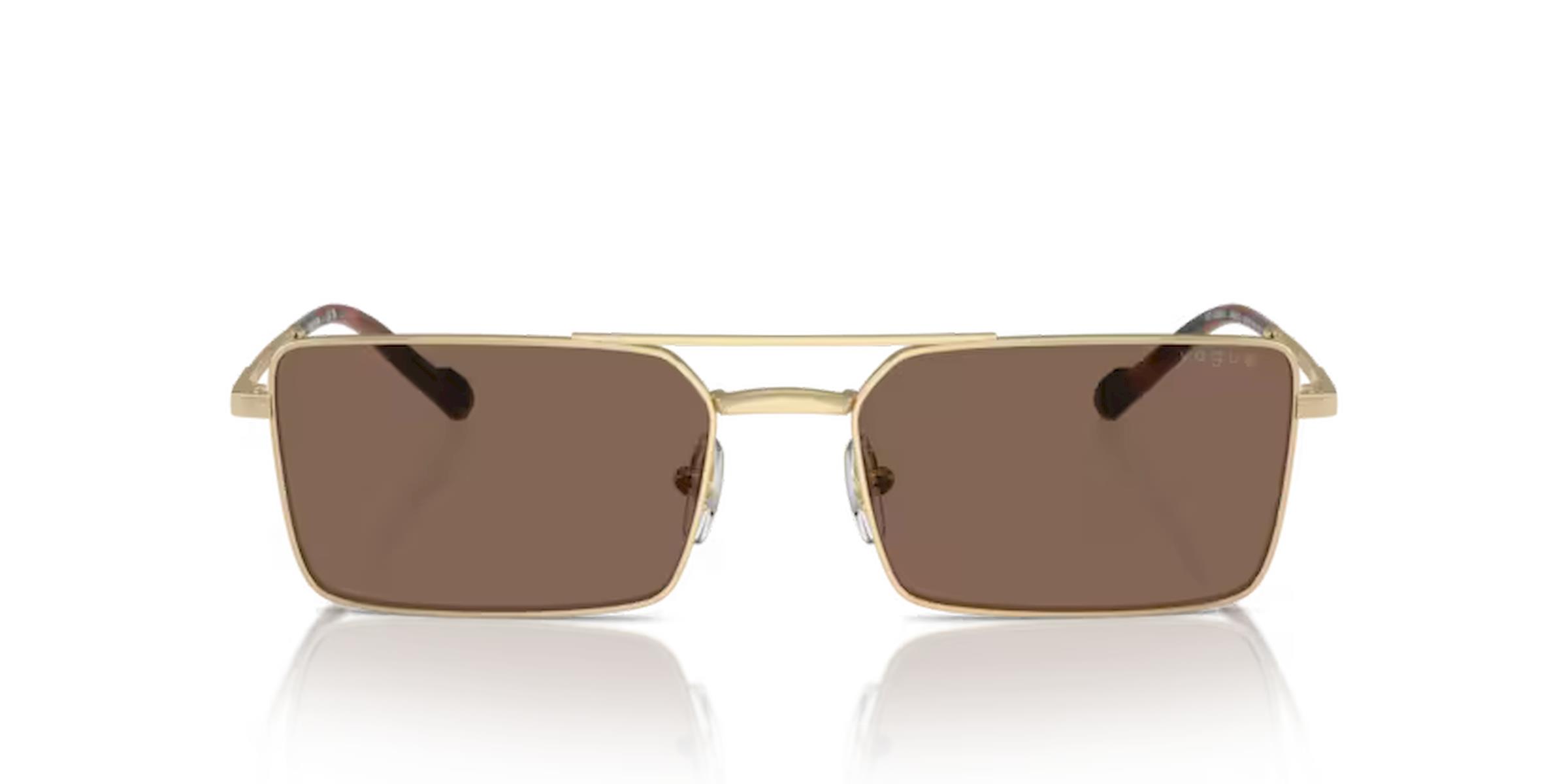 Vogue VO4309 848/73 Gold Metal Dikdörtgen Kadın Güneş Gözlüğü