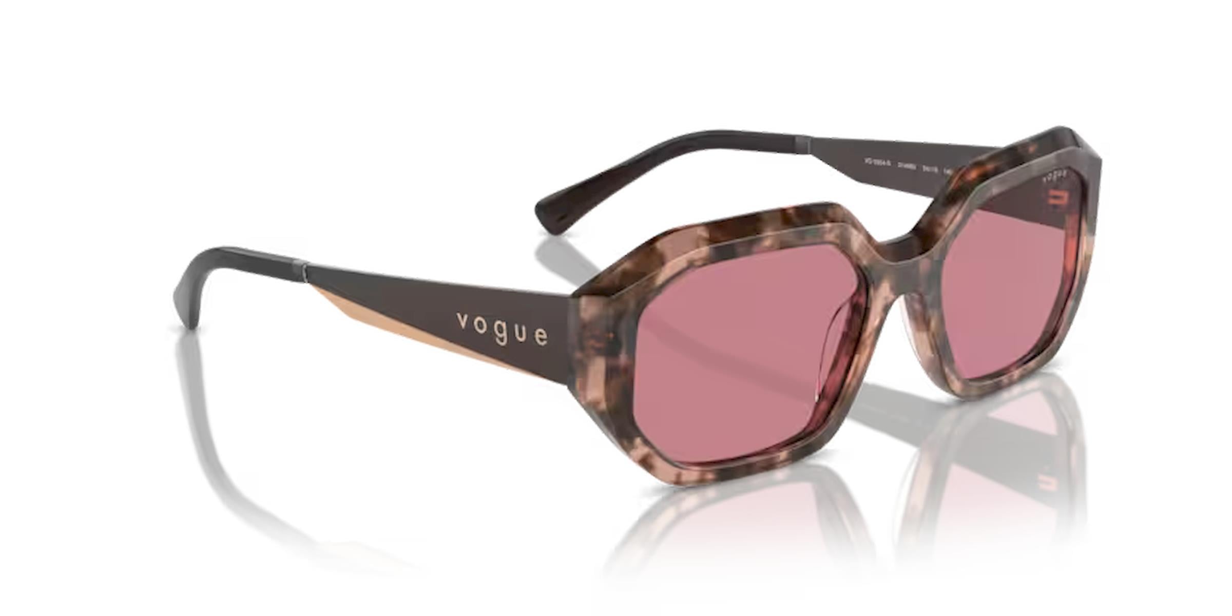 Vogue VO5554-S 314569 Pembe Havana Kadın Güneş Gözlüğü