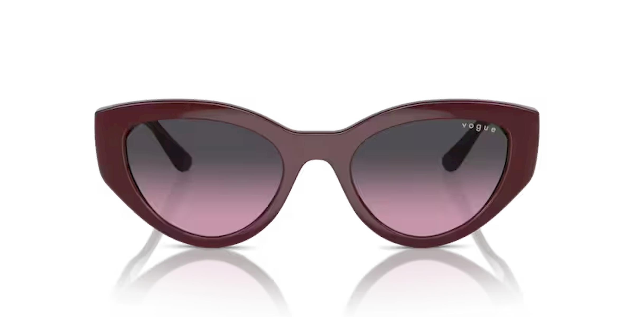 Vogue VO5566-S 304890 Cat Eye Kırmızı Kemik Güneş Gözlüğü