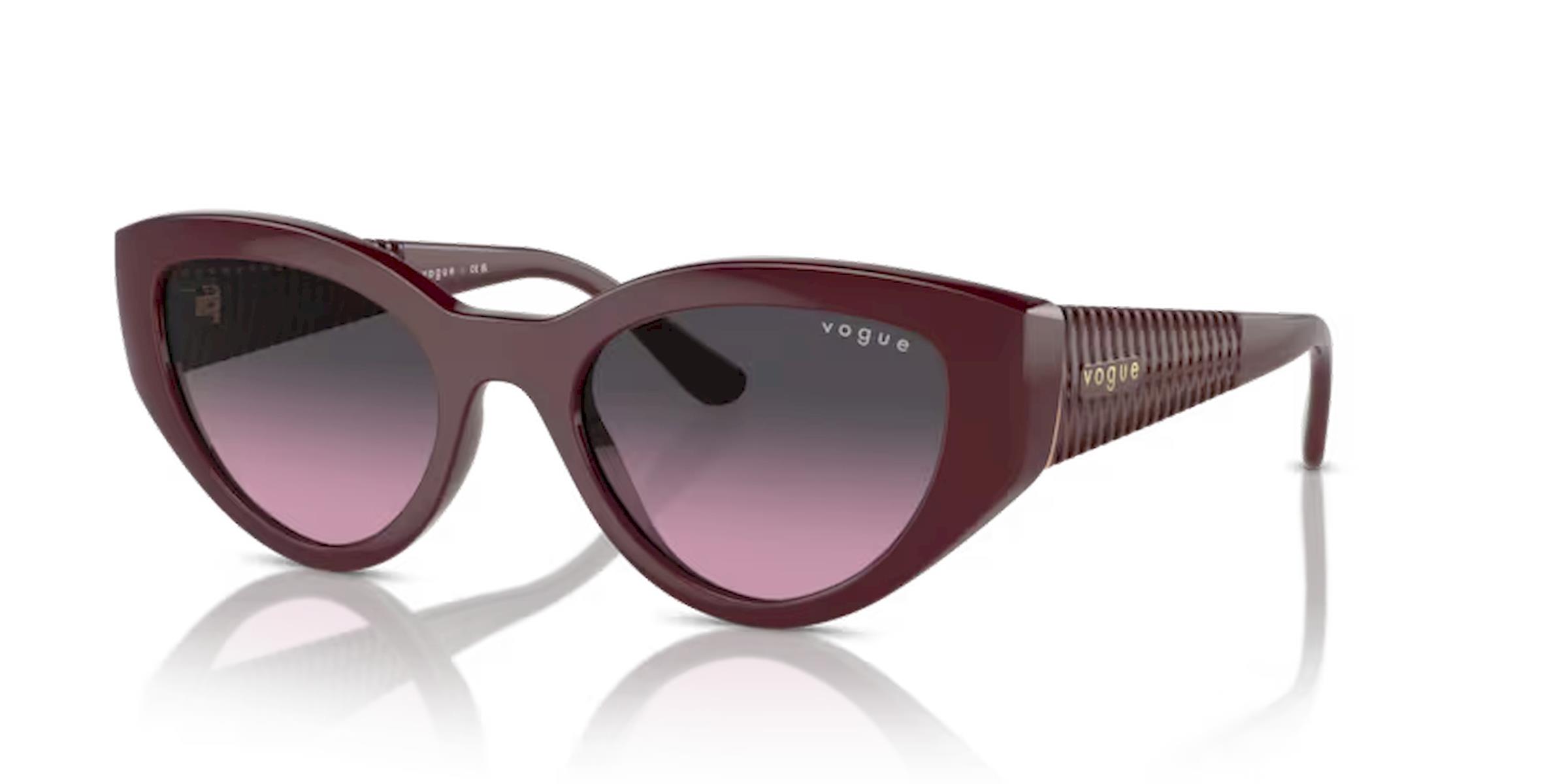 Vogue VO5566-S 304890 Cat Eye Kırmızı Kemik Güneş Gözlüğü