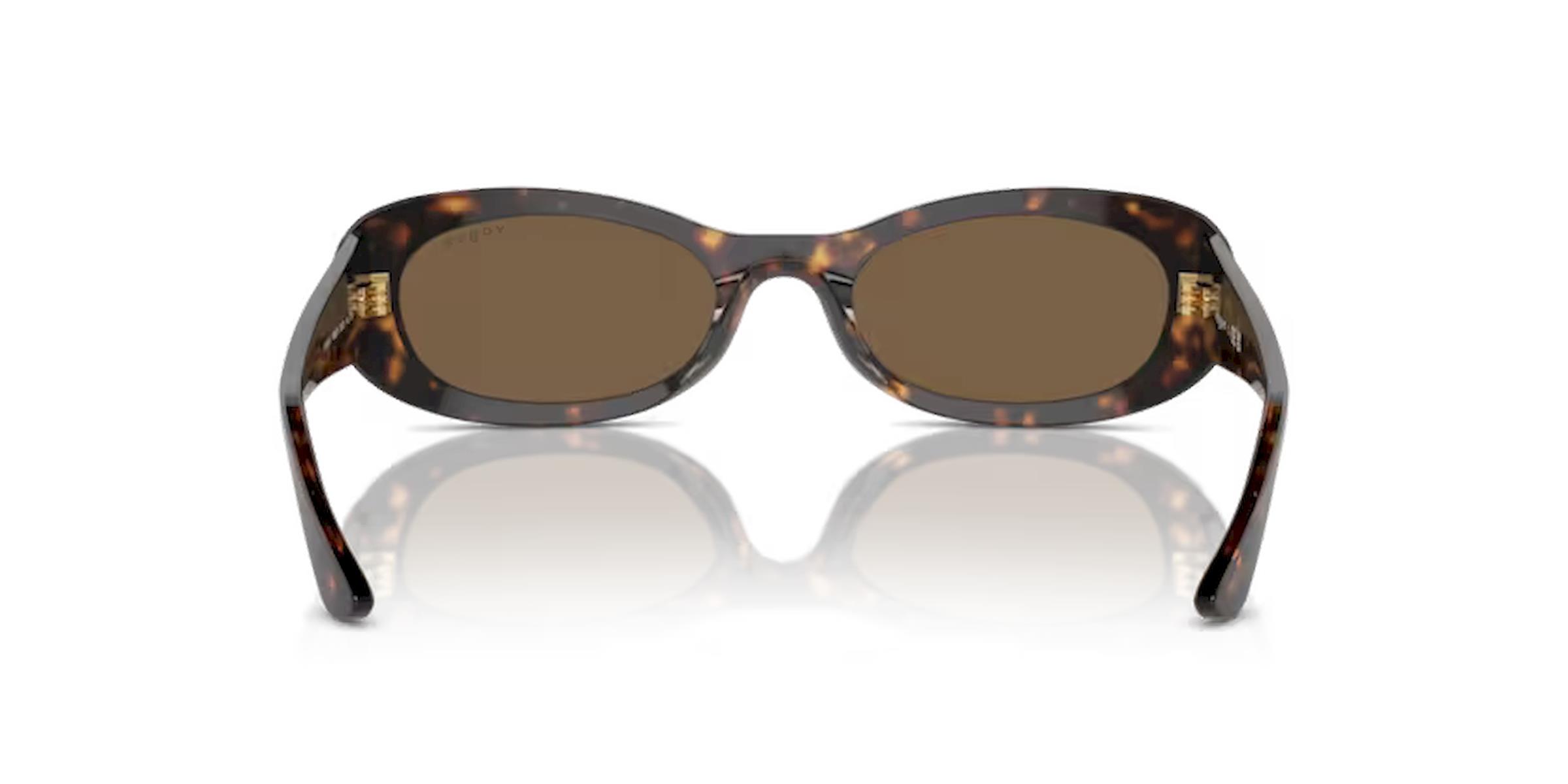 Vogue VO5582-S W65673 Oval Kemik Kahve Kadın Güneş Gözlüğü