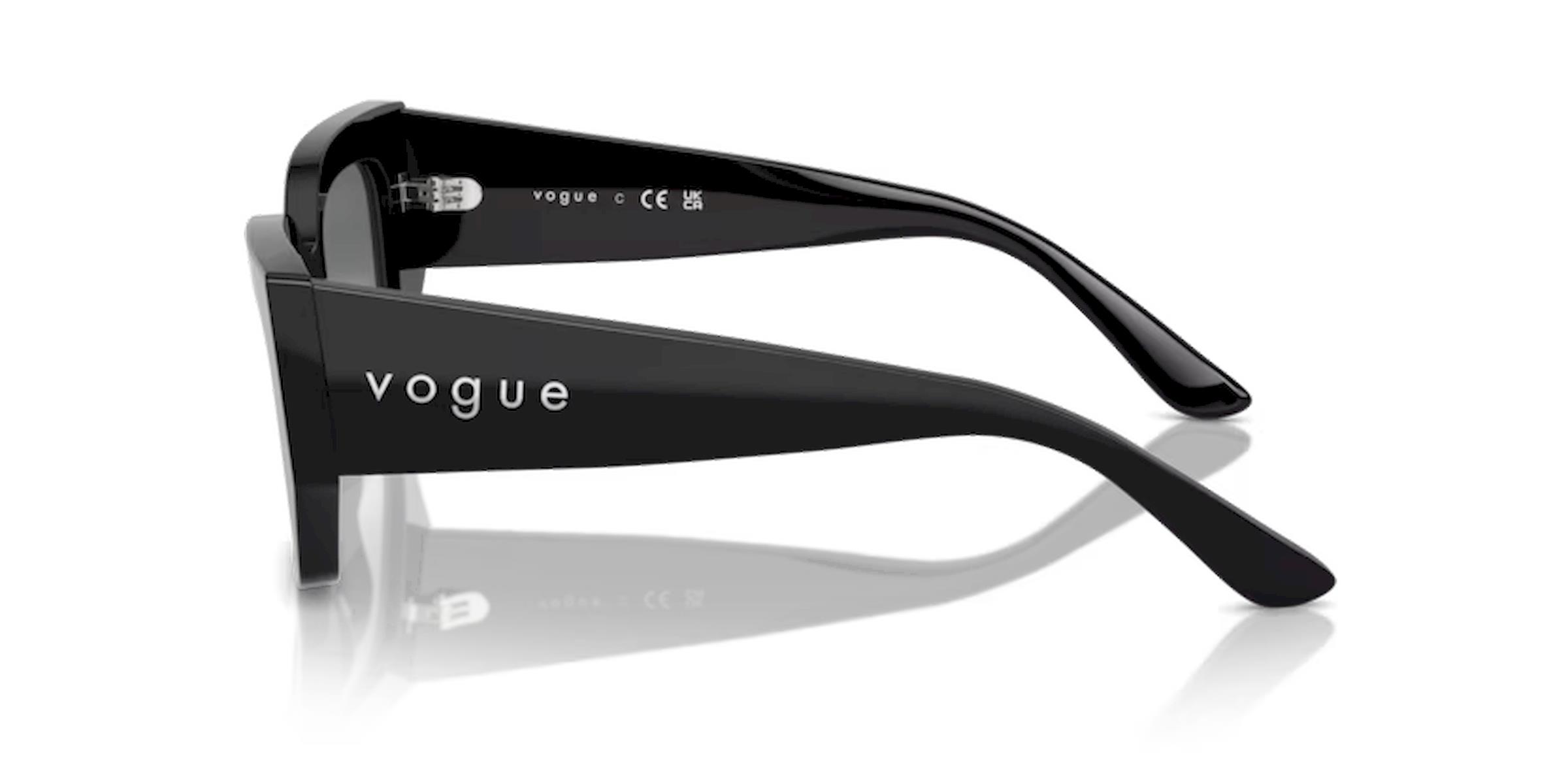 Vogue VO5583-S W44/11 Siyah Kemik Kadın Güneş Gözlüğü