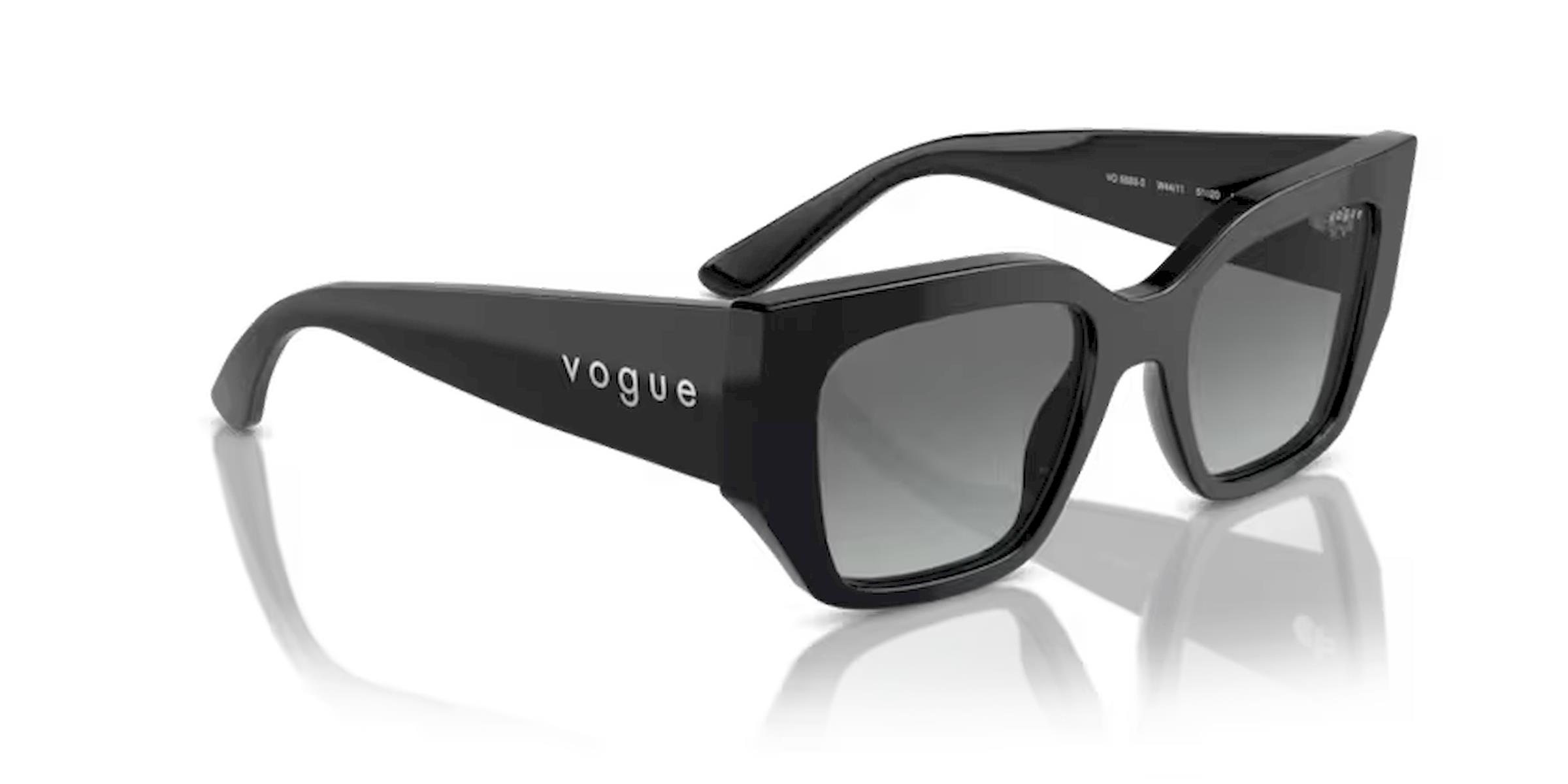Vogue VO5583-S W44/11 Siyah Kemik Kadın Güneş Gözlüğü