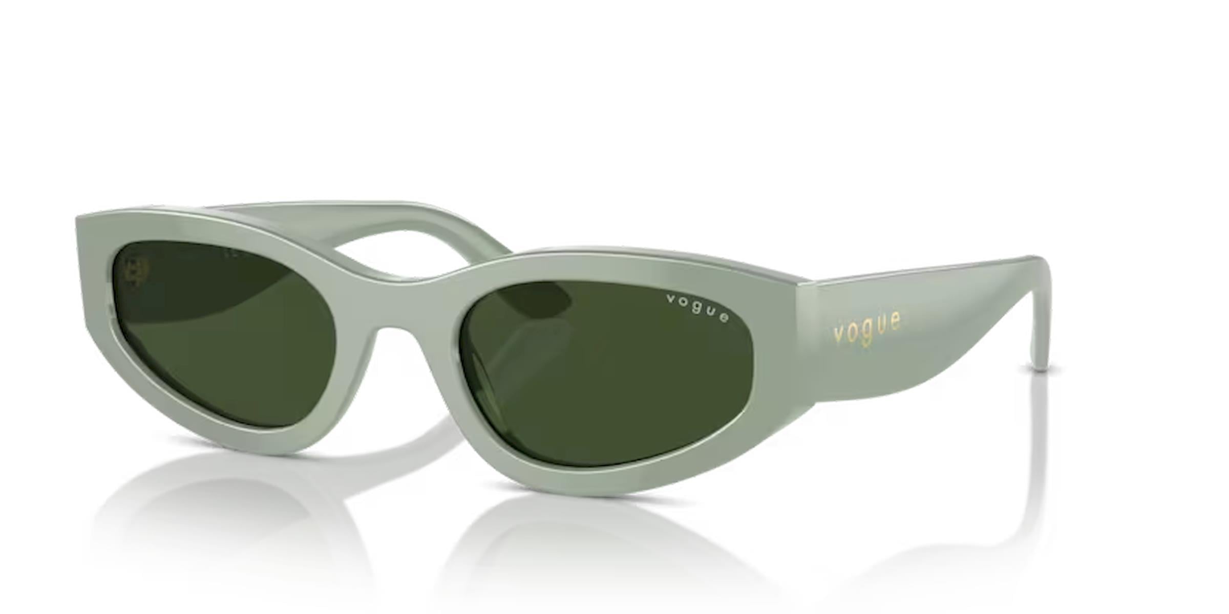 Vogue VO5585-S 316171 Su Yeşili Cat Eye Kemik Güneş Gözlüğü