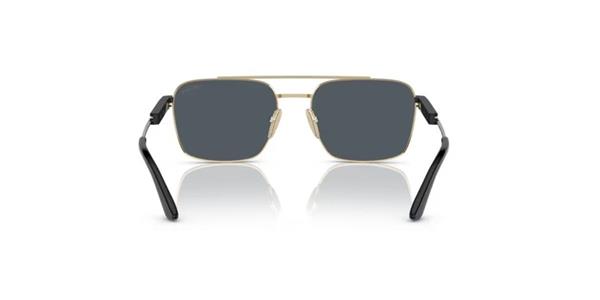 Prada SPR 67Z ZVN-09T Gold Metal Köşeli Çerçeve Erkek Güneş Gözlüğü