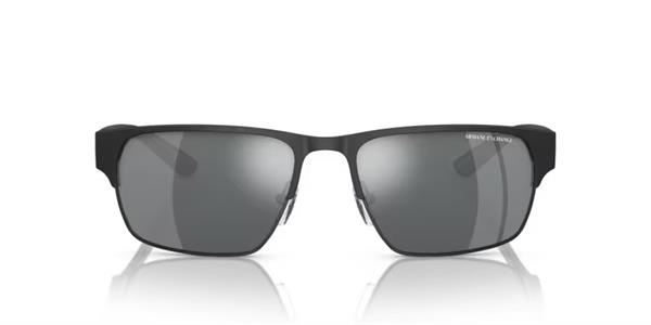 Armanı Exchange 2046s 60006g Mat Siyah Metal Gri Aynalı Erkek Güneş Gözlüğü