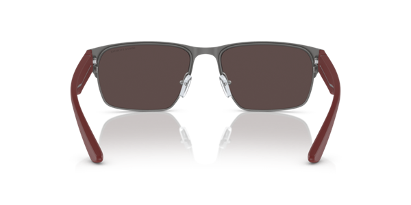 Armani Exchange 2046s 60036Q Mat Gri Metal Aynalı Erkek Güneş Gözlüğü