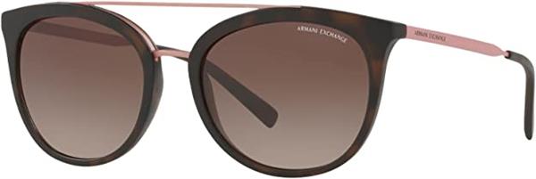 Armani Exchange 4068S 802913 Kadın Kahve Kemik Güneş Gözlüğü