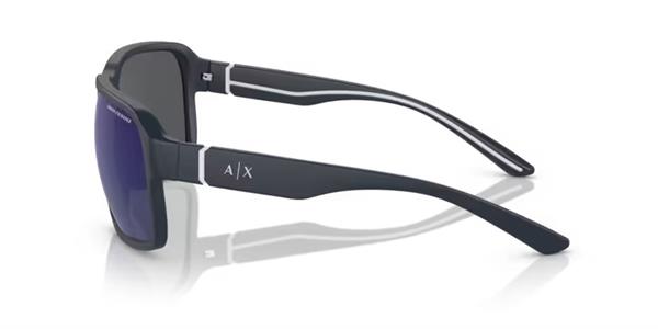 Armanı Exchange 4131su 818155 mat mavi kemik aynalı erkek güneş gözlüğü