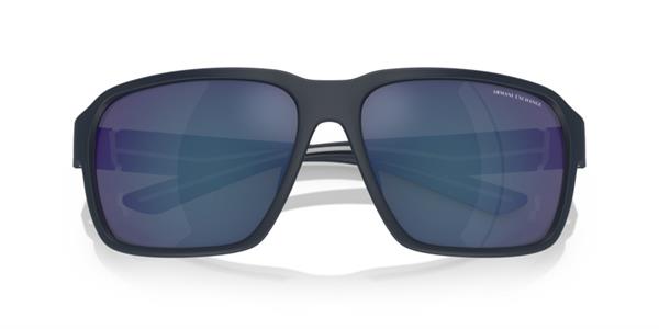 Armanı Exchange 4131su 818155 mat mavi kemik aynalı erkek güneş gözlüğü