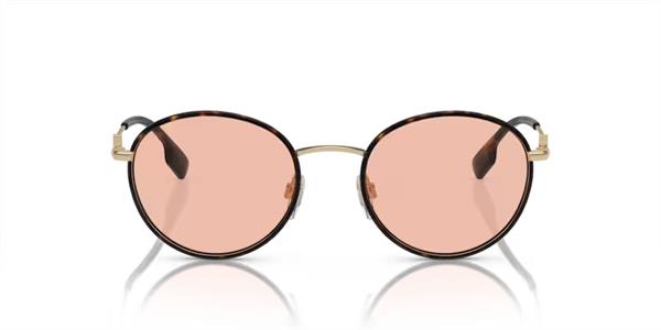 Burberry B3148-D 1322/84 Yuvarlak Metal Güneş Gözlüğü