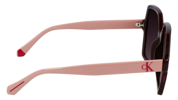 Calvin Klein Jeans 21629S 603 Kadın Bordo Kemik Güneş Gözlüğü