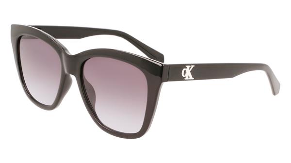 Calvin Klein ckj22608S 001 Kadın Siyah Metal Güneş Gözlüğü