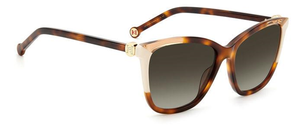 Carolina Herrera 0052/S C1HHA 58/16 Kadın Kahverengi Kemik Güneş Gözlüğü