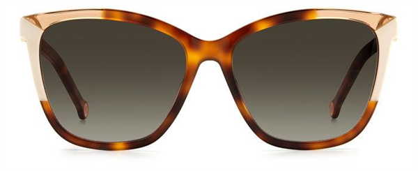 Carolina Herrera 0052/S C1HHA 58/16 Kadın Kahverengi Kemik Güneş Gözlüğü